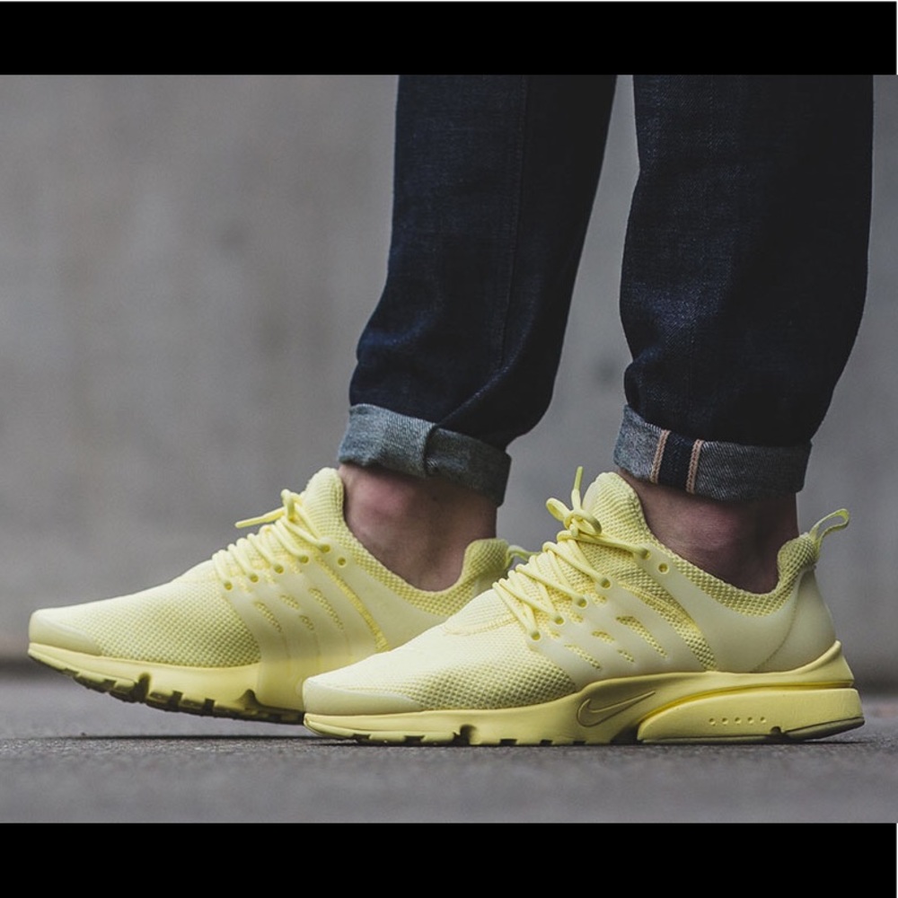Nike Air Presto Ultra Breathe Lemon Yellow Chiffon